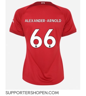 Liverpool Alexander-Arnold #66 Hemma Matchtröja Dam 2022-23 Kortärmad